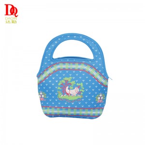 Neoprene cáchnhiệt không thấmnước thời trang di động túi ăn trưanữ sinh viên