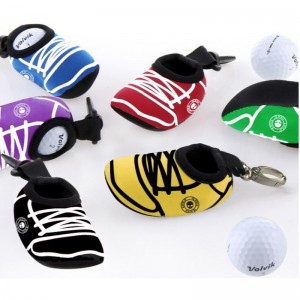 Bán buôn Neoprene Hai quả bóng golf đóng gói túi eo Túi đựng túi golf tùy chỉnh với móc